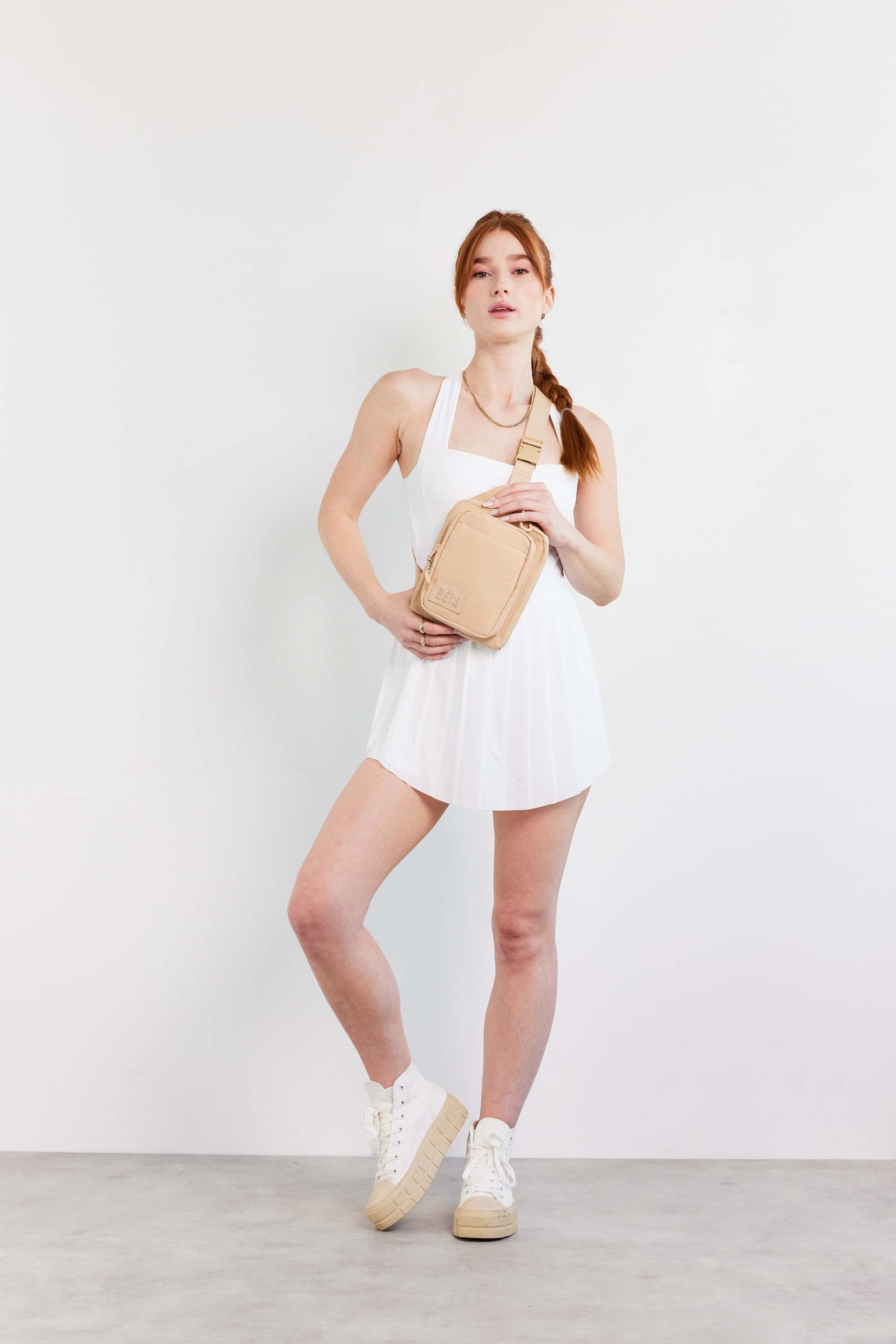 The Sport Sling in Beige - Image 2