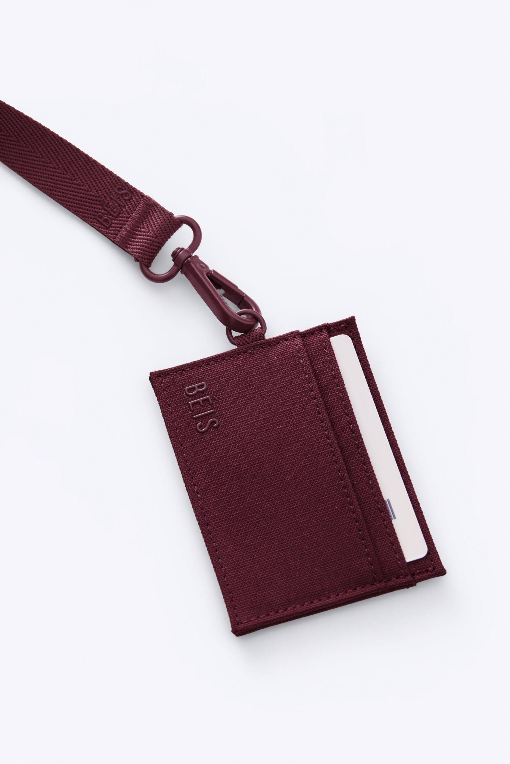 The ID Card Holder in Burgundy - Image 5