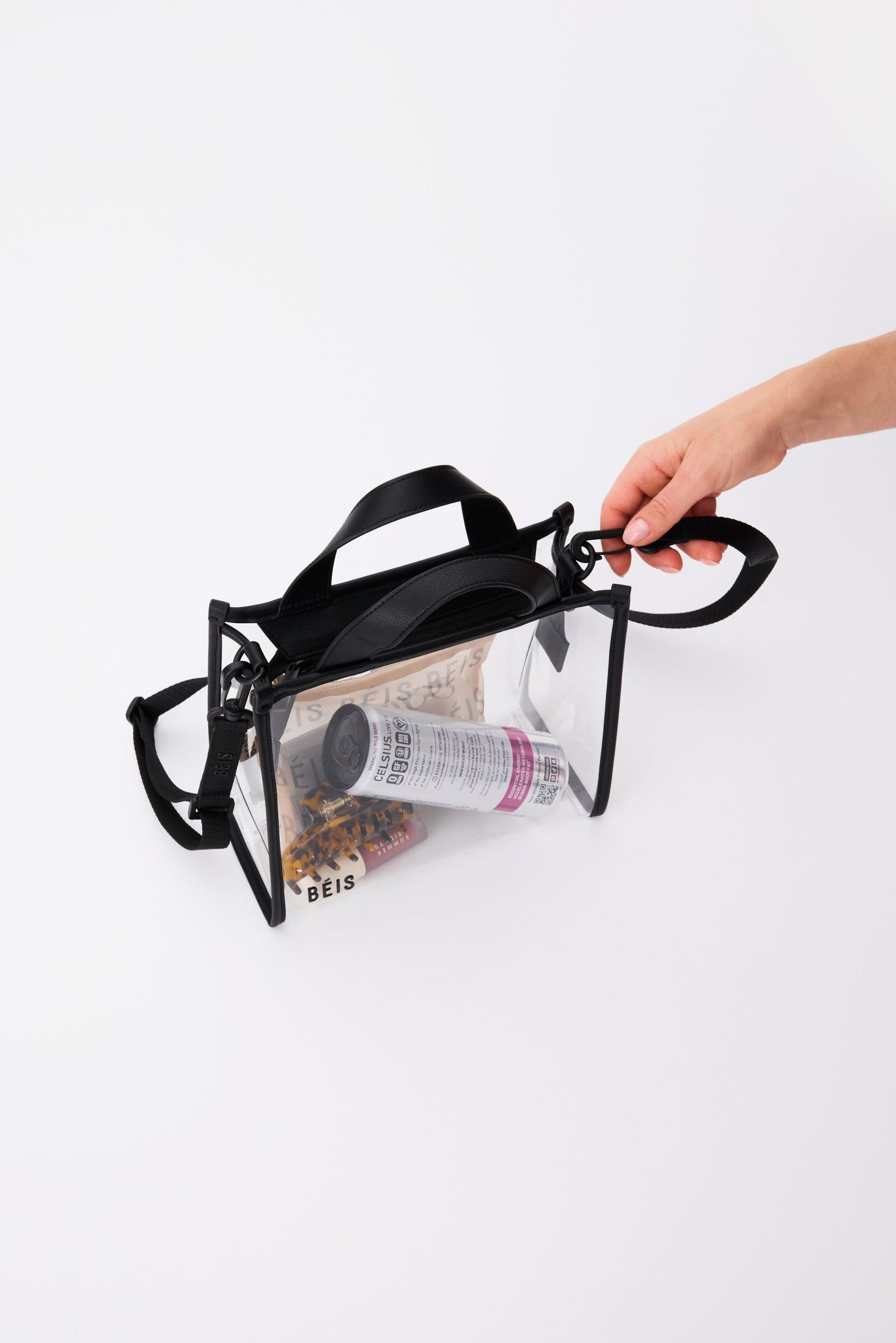 The Stadium Crossbody in Black - Image 6