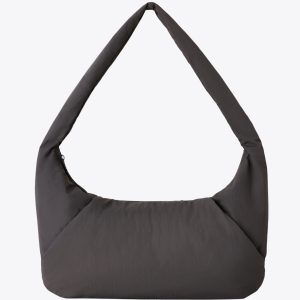 The Oversized Crescent Catchall in Charcoal