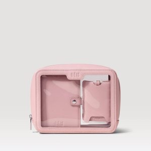 The Passport & Luggage Tag Set in Atlas Pink
