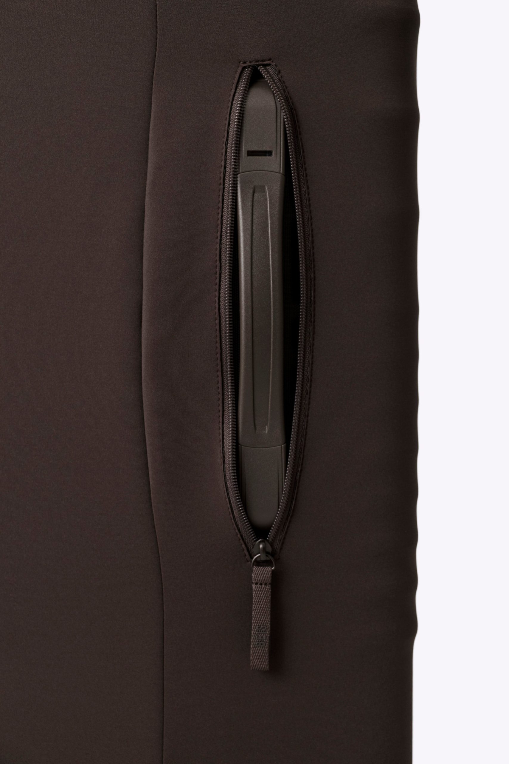 The Hybrid Carry-On Luggage Cover in Espresso - Image 6