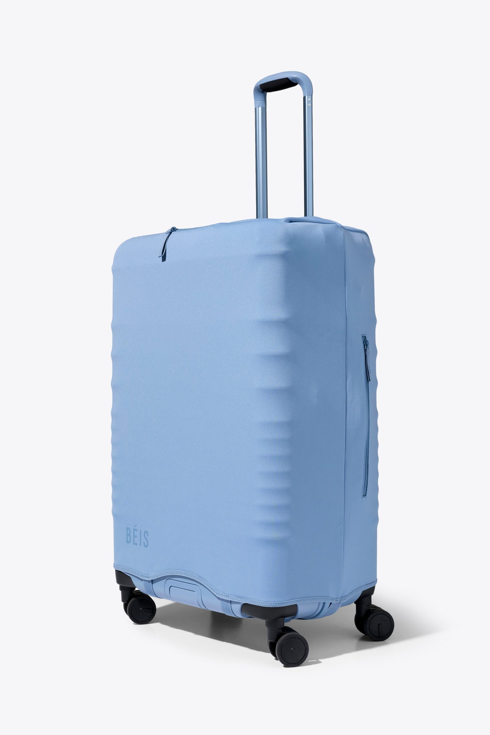 The Hybrid Check-In Luggage Cover in Dusty Blue - Image 2