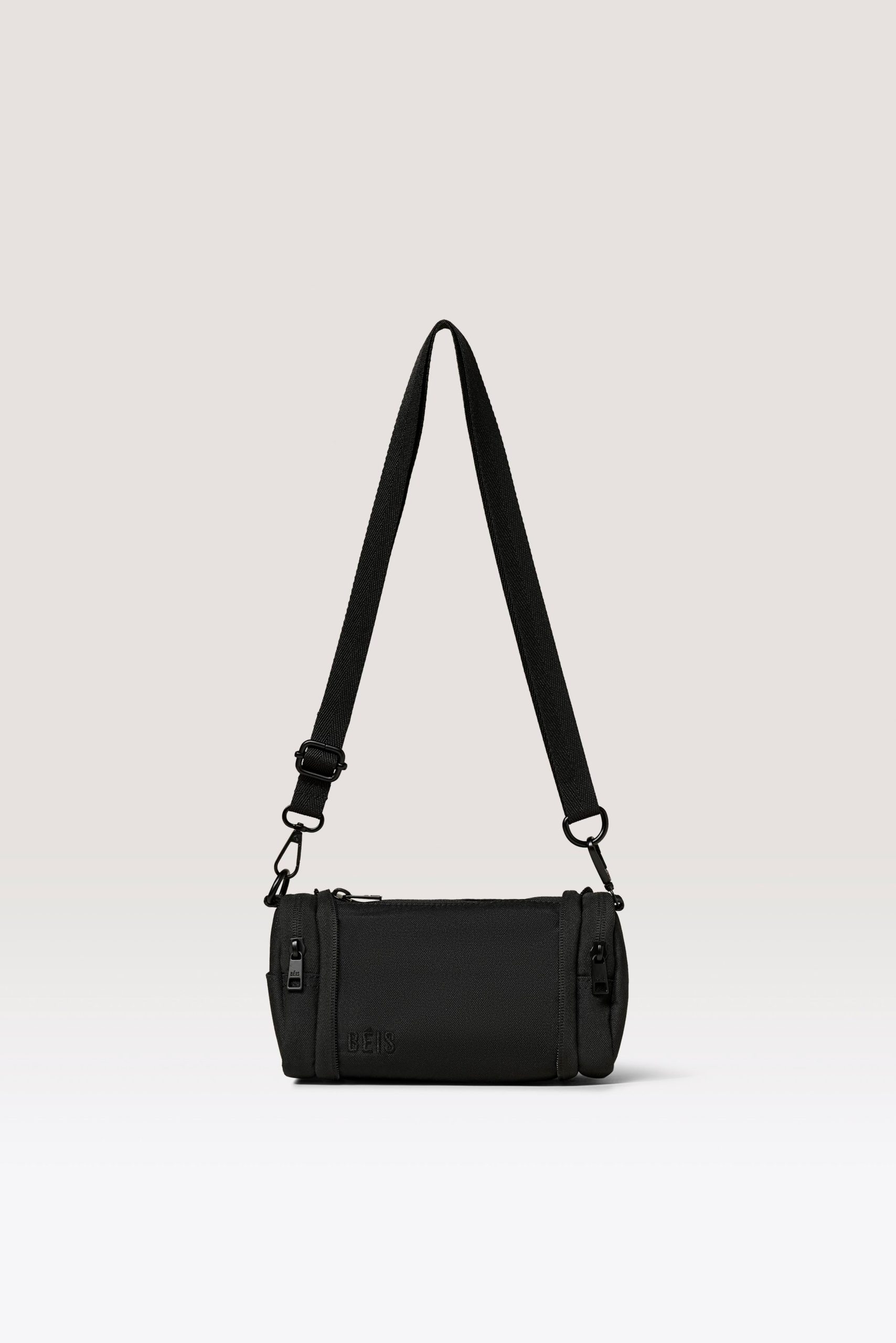 The Expandable Crossbody Charm in Black