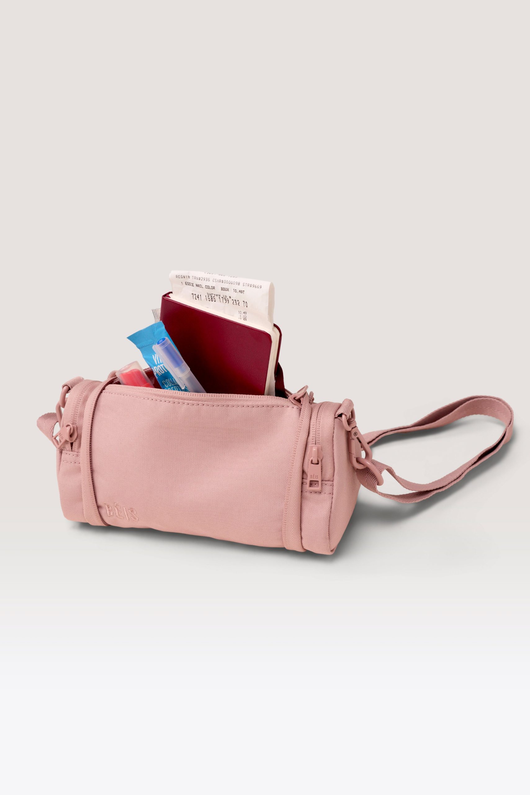 The Expandable Crossbody Charm in Atlas Pink - Image 2
