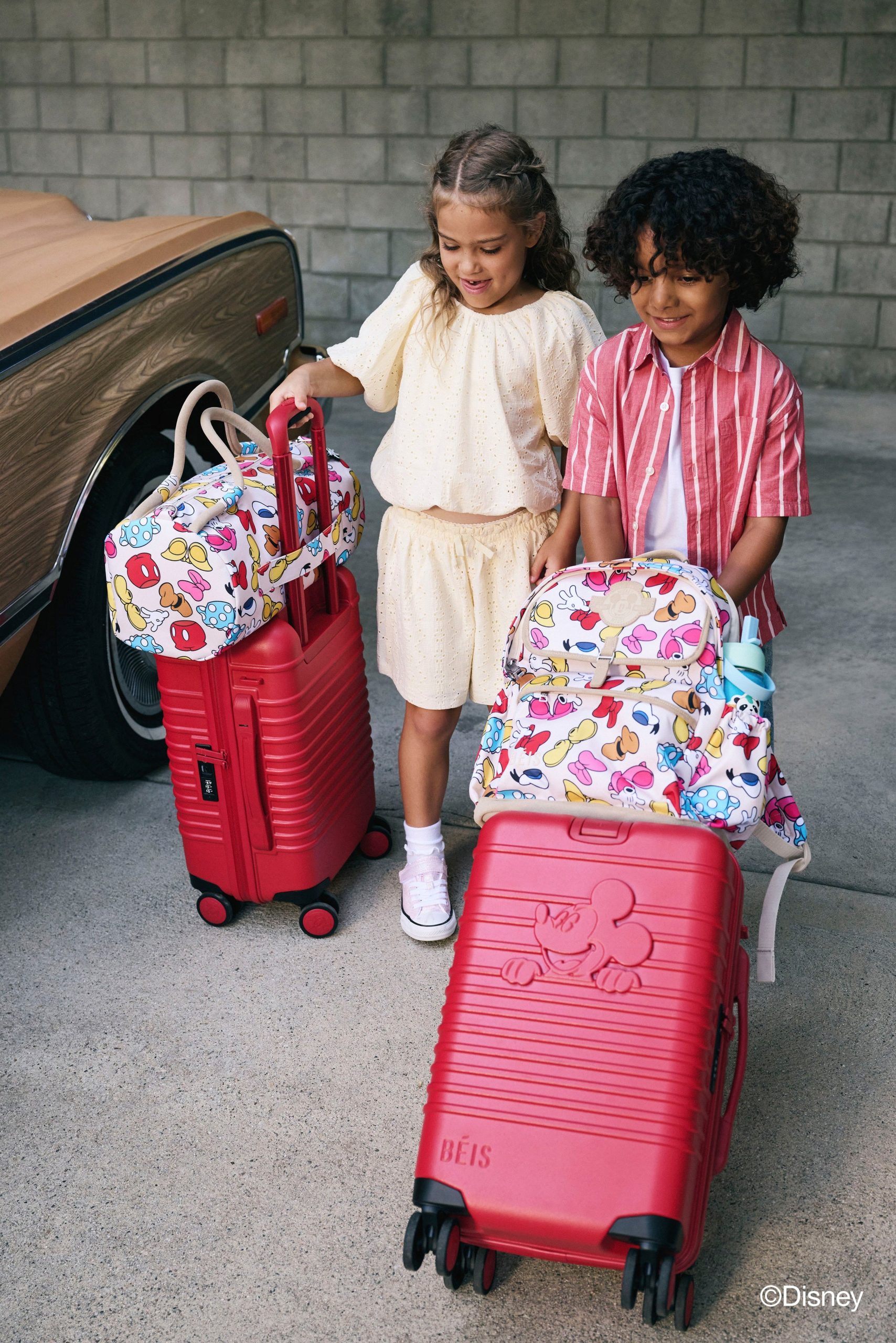 The Disney Small Carry-On Roller in Mickey Mouse Red - Image 4