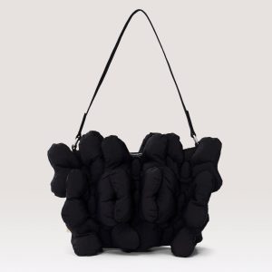 The Minnie Bow Handbag in Black