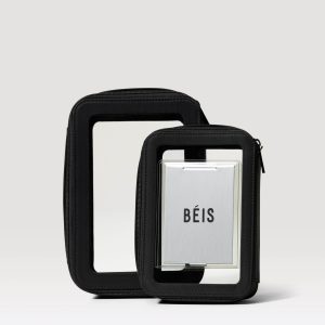 The In Flight Cosmetic Set in Black