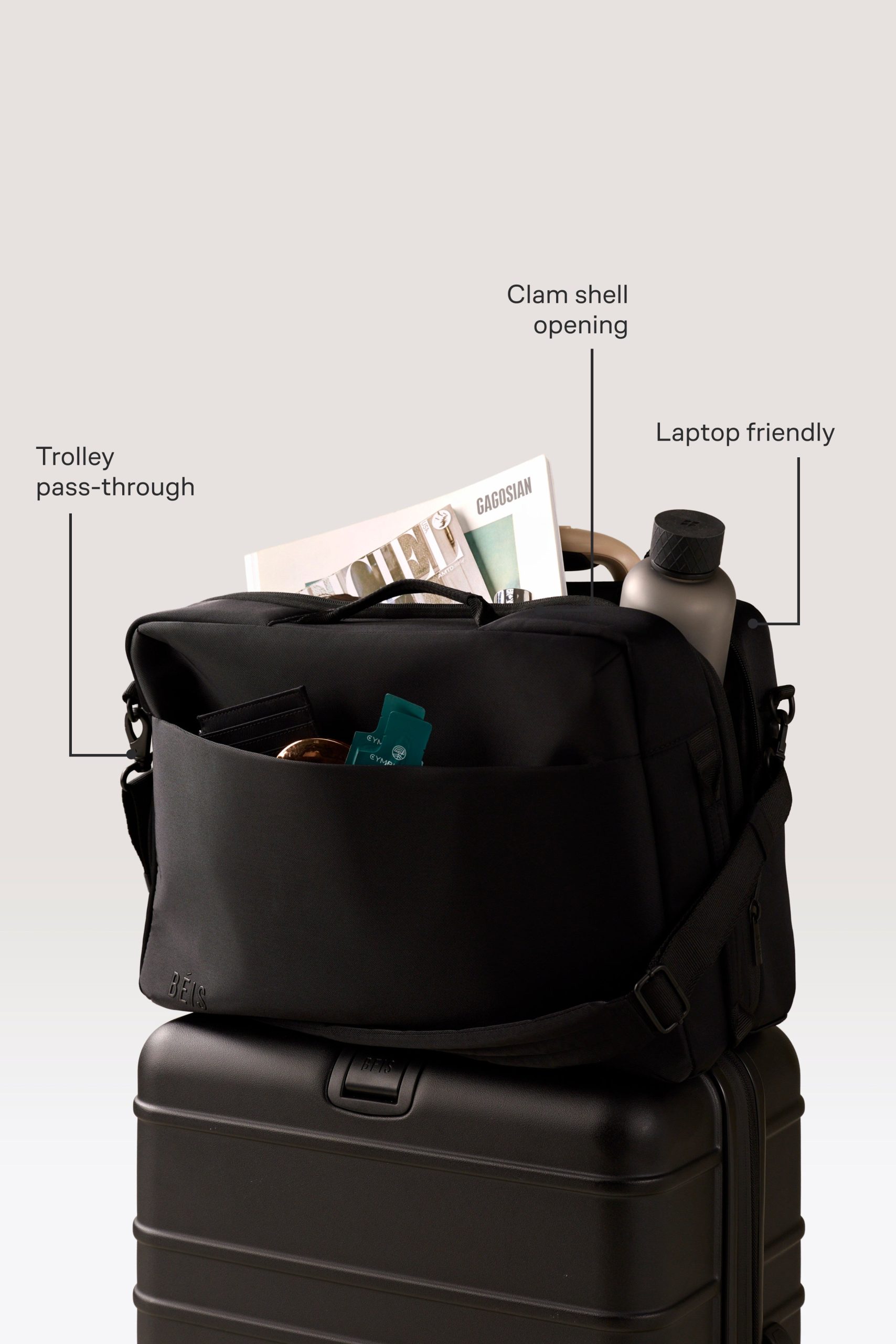 The Ultimate Travel Duffle in Black - Image 2