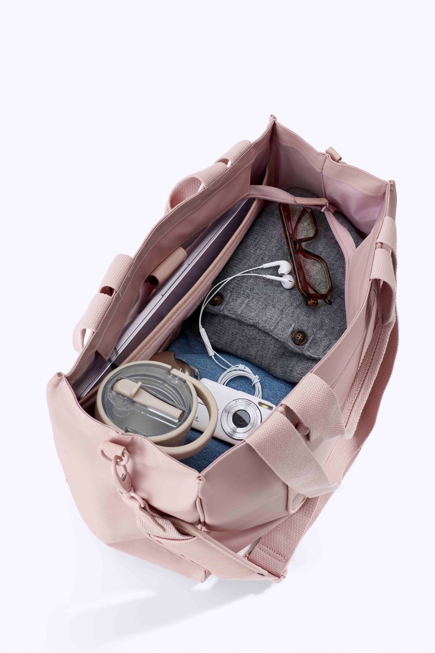 The East To West Tote in Atlas Pink - Image 5